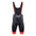 2024 Nalini COLOR Men's Bib Shorts (Black / Red) S-3XL