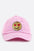 2 Tone Sequins Emoji Patch Cap