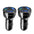 2 Pack PBG 3 Port USB Fast LED Car Charger For Devices