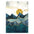 Nordic Abstract Geometric Mountain Landscape Wall Art Canvas Painting Poster