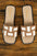 Two Tone Square Toe Slippers