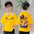 Korean Children's Clothes 2025 Streetwear Boys Hip Hop Graphic T Shirts Cotton Tops Short Sleeve Tees Summer Boys Kids Clothes