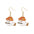 Halloween Earrings Cute Pumpkin Spooky Oil Drip Alloy Earrings Jewelry
