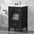 20" Bathroom Vanity with Sink, Bathroom Cabinet with Soft Closing Glass Door, A Drawer