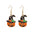 Halloween Earrings Cute Pumpkin Spooky Oil Drip Alloy Earrings Jewelry