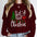 "Just A Girl Who Loves Christmas" Round Neck Sweatshirt