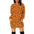Halloween Print Long Hoodie With Pockets Sweater Long Sleeve Clothes Women