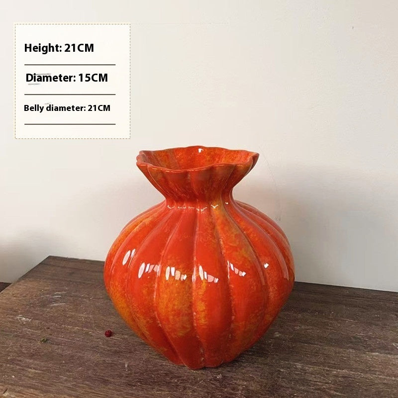 Ceramic Vase Soda Green Stoneware Vase Vintage Jar