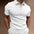 European And American Men's Button T-shirt