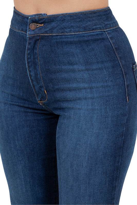 Harley Wide Leg Dark Blue - Inseam 32