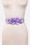 Mix Georgette Flower Embellished Sash Belt