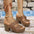 Buckle Heel Block : Heels Sandals