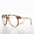 Brown Aviator Safety Glasses with Side Shields - Victor
