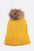 Raccoon Fur PomPom Beanie