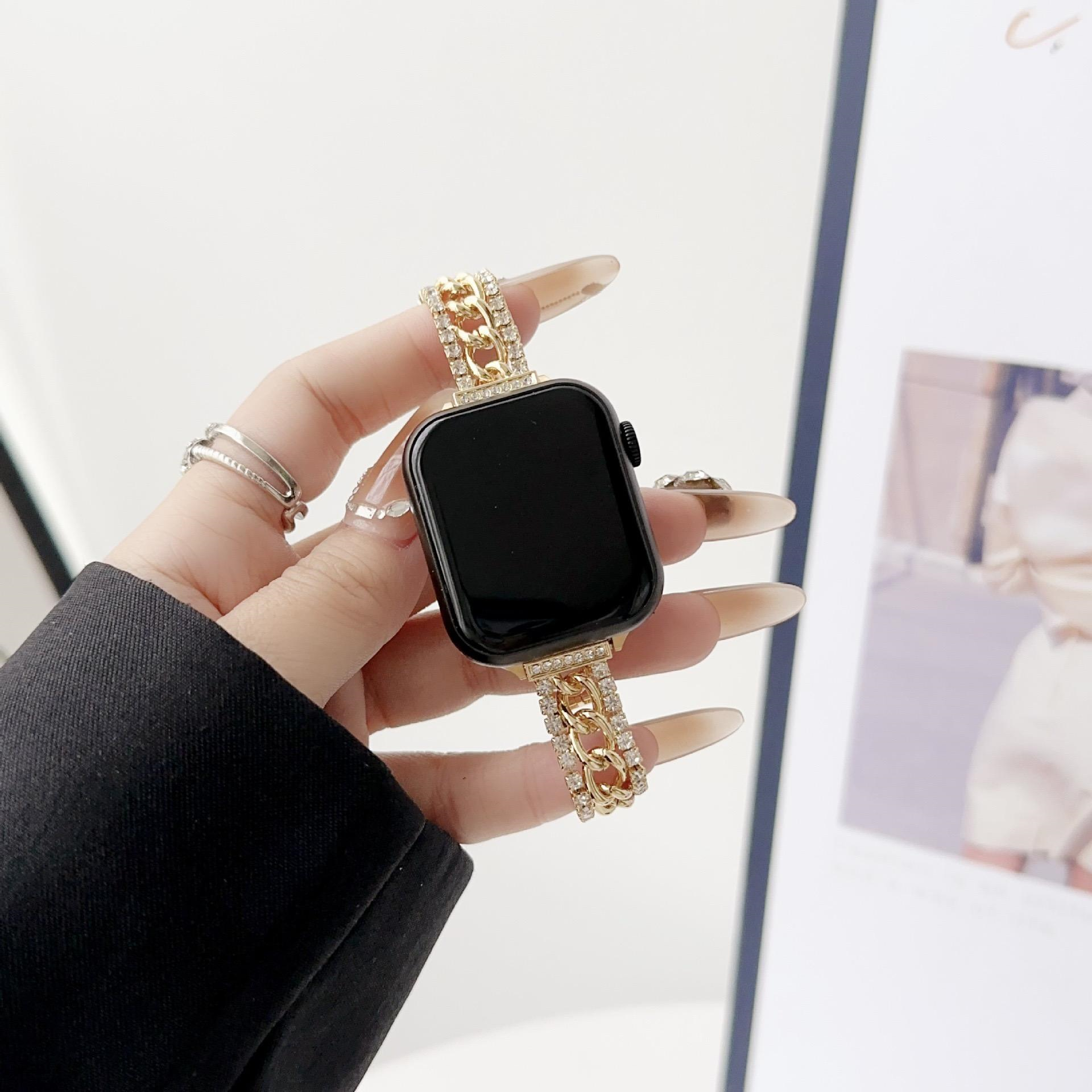 Bling Diamond Band Compatible for Apple Watch