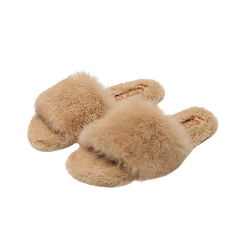 Ladies New Fashion Personality All-match Cotton Slippers