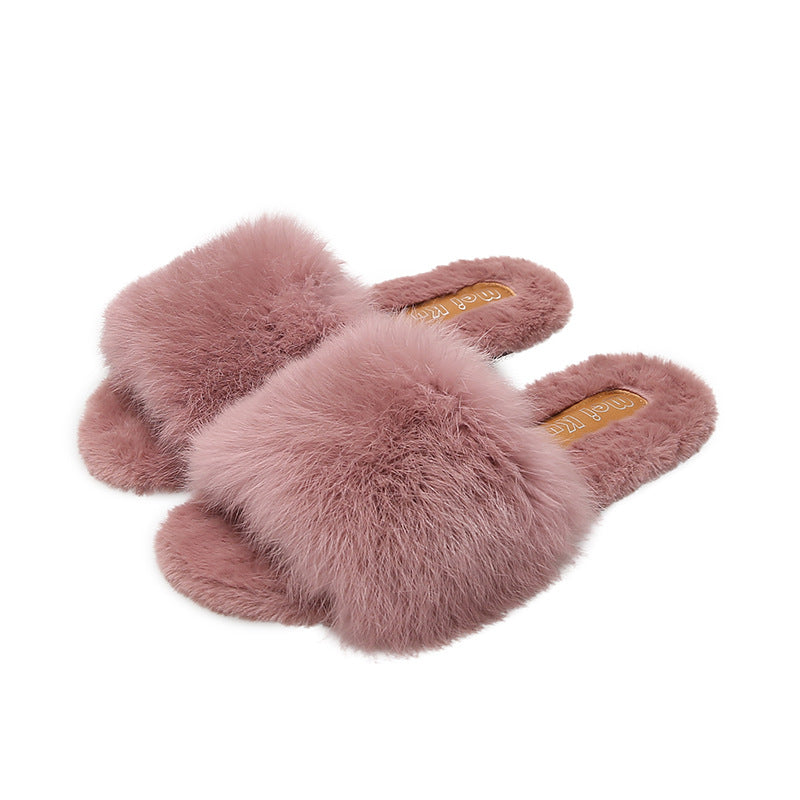 Ladies New Fashion Personality All-match Cotton Slippers
