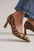 Beast Fashion Faux Suede Leopard Point Toe Pumps