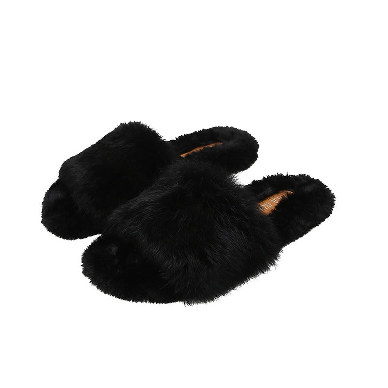 Ladies New Fashion Personality All-match Cotton Slippers