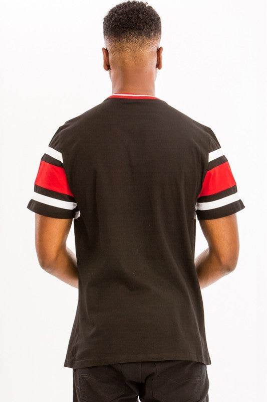 Good Vibes 3D Design Print Gold Foil