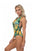 Paradise Plunge Ribbed One-Piece Swimsuit