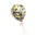 Transparent Confetti Balloon Cake Topper Decoration Party Supplies