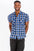 Mens Checkered Button Down Shirt