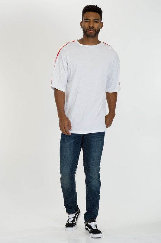 RAINBOW TAPE SHORT SLEEVE TSHIRT