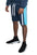 Weiv Mens Color Block Stripe Sweat Shorts