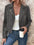 Bold & Bossy Zip-Up Suede Moto Crop Jacket
