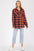 Regular Fit Checker Plaid Flannel Long Sleeve