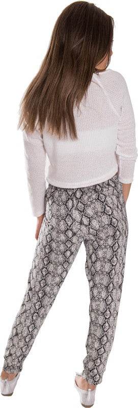 KIDS WAFFLE OFF THE SHOULDER TOP