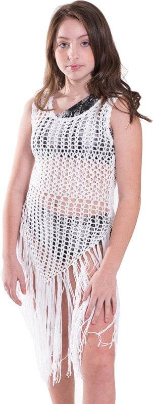 KIDS CROCHET COVER - UP