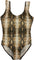 KIDS SNAKESKIN ONE PIECE BATHING SUIT