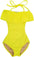 GIRLS ONE PIECE RUFFLE BATHING SUIT