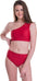KIDS ONE SHOULDER HIGH WAISTED BIKINI