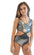 JUNIORS SILVER SHIMMER MONOKINI BATHING SUIT