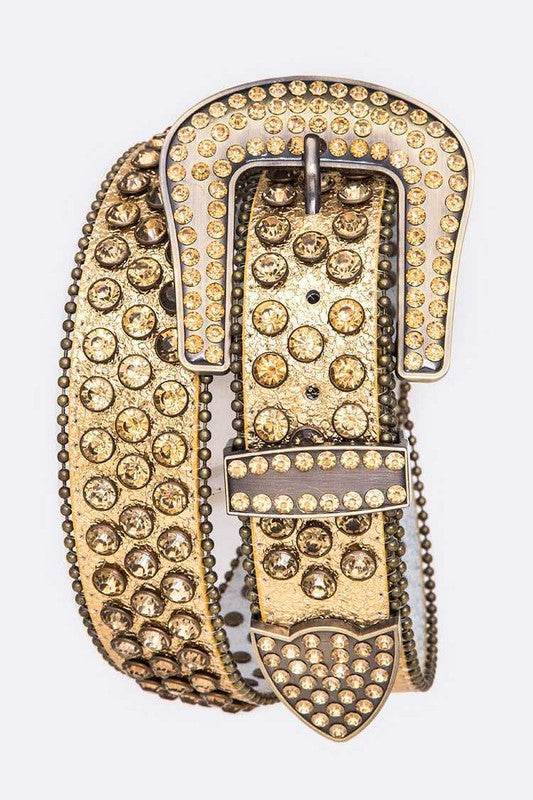 Crystal Statement Western Belt