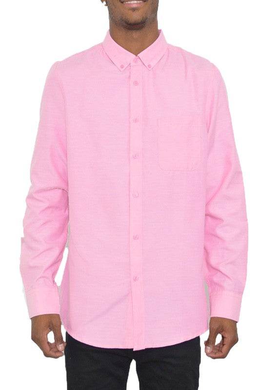 Weiv Men's Casual Long Sleeve Shirts
