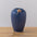 Blue ceramic vase