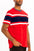 COTTON THREE STRIPE TSHIRT