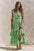 Jade By Jane Full Size Sleeveless Gingham Print Tiered Midi Dress Plus Size