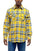LONG SLEEVE FLANNEL FULL PLAID CHECKERED SHIRT