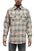 LONG SLEEVE FLANNEL FULL PLAID CHECKERED SHIRT