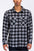 Regular Fit Checker Plaid Flannel Long Sleeve