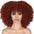 15Inch Curly Wigs for Black Women Afro Bomb Curly Wig