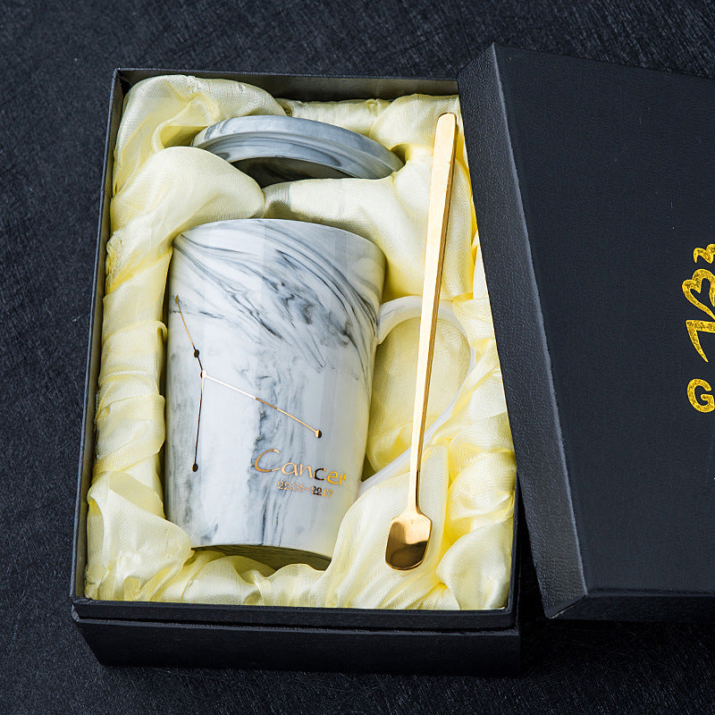 Nordic Creative Ceramic Mug Twelve Constellation Mug