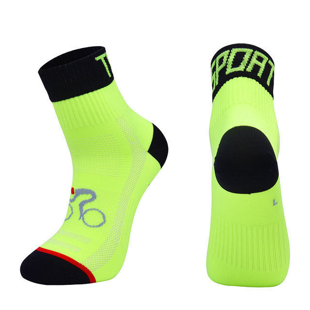 Men Women Cycling Sock Breathable Outdoor Basketba