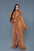 Glamour Boa Feather Trim Robe