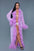 Glamour Boa Feather Trim Robe